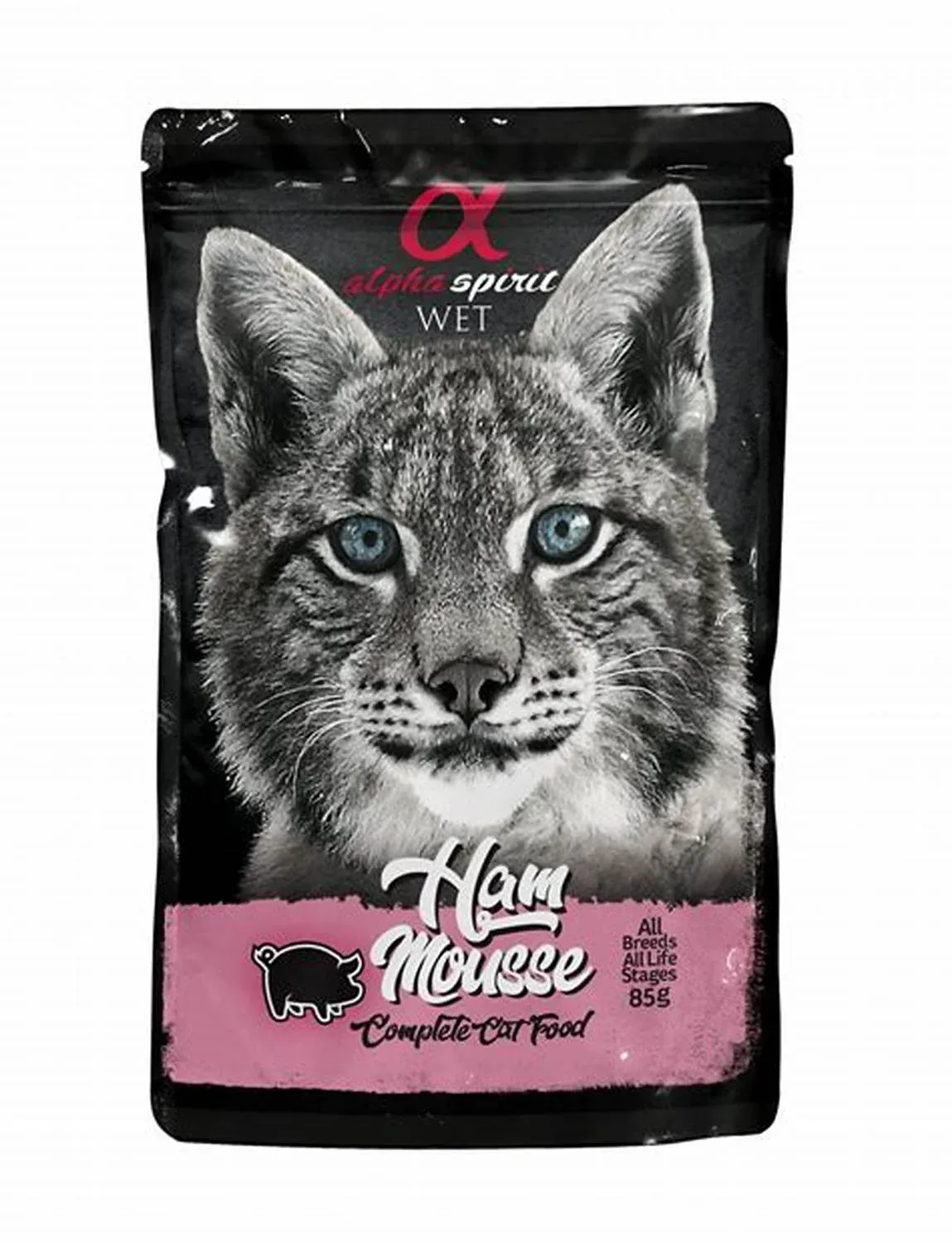 Alpha Spirit Ham Mousse Pouch 85g