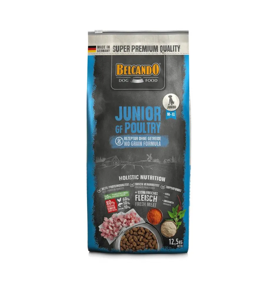 Belcando Junior GF Poultry – Alimento Sin Cereales para Cachorros