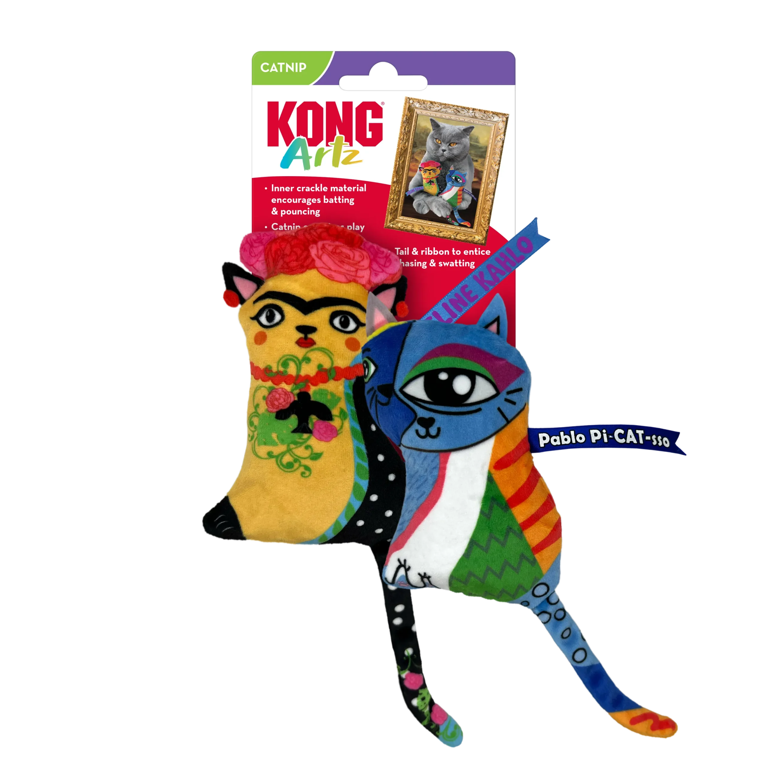 KONG CAT ARTS KAHLO/PICASSO