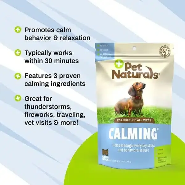 Pet Naturals Calming Chew For Dogs – 30 Chews - Imagen 4