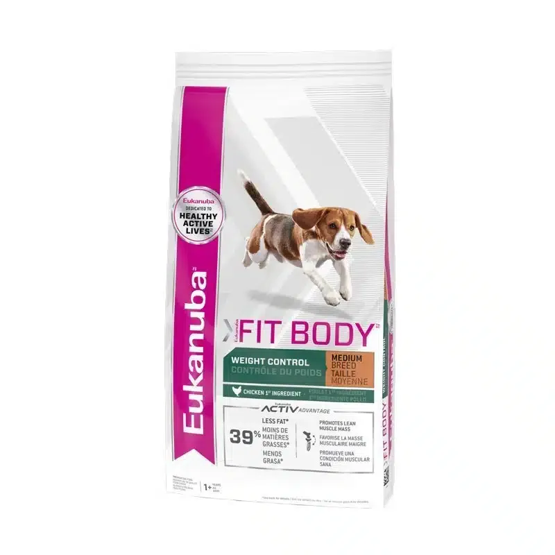 Eukanuba Fit Body Weight Control Razas Medianas