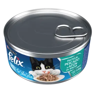 Felix Lata Pescado y Atun en Salsa lata 156g - Imagen 2