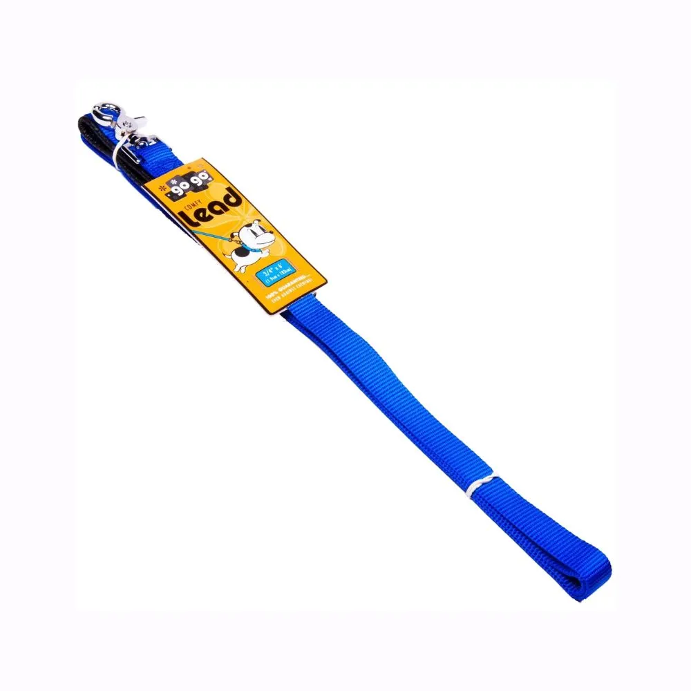 Gogo Correa Azul de Nylon para Perros 6′ - Imagen 4