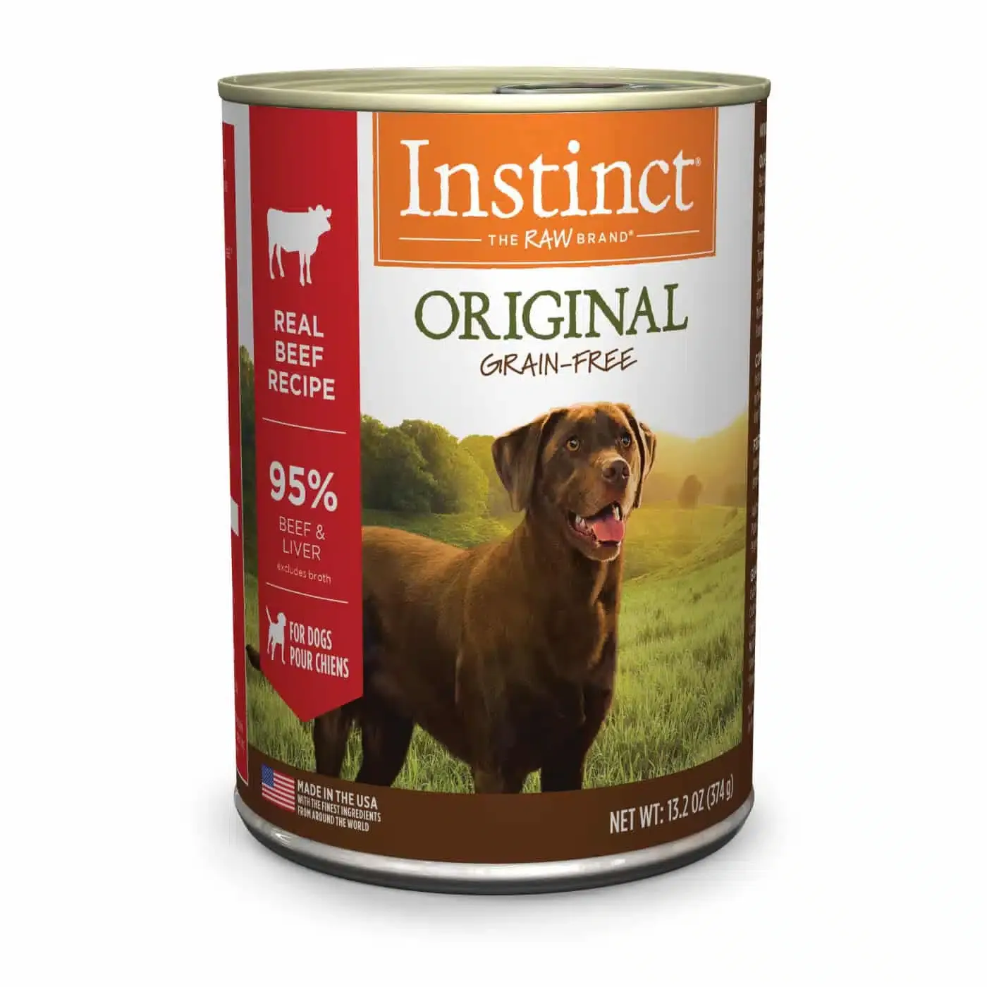 Instinct Original Grain Free Beef For Dogs – Canned 13.2oz