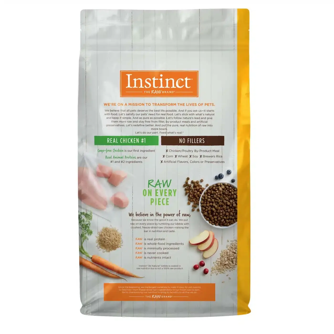 Instinct Be Natural Chicken & Rice For Dogs - Imagen 2