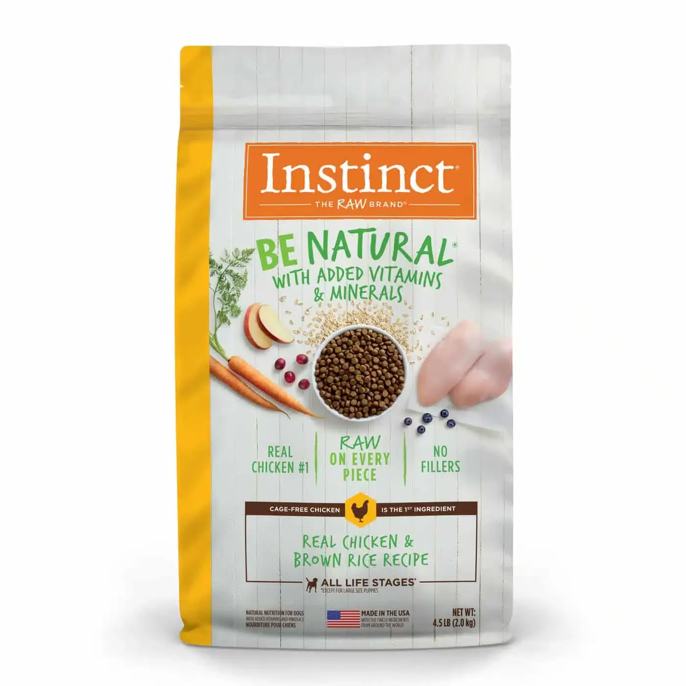 Instinct Be Natural Chicken & Rice For Dogs