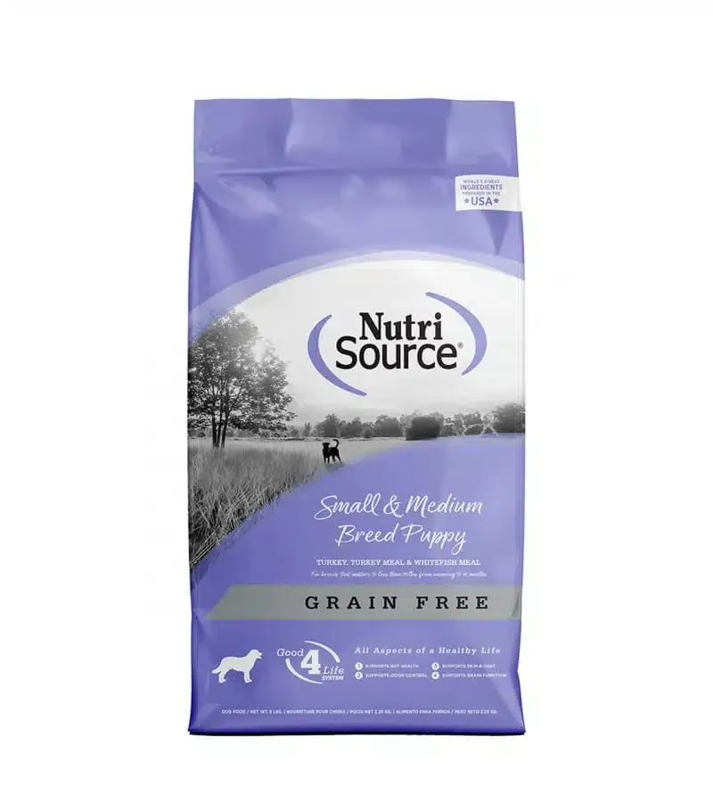 Nutrisource Cachorro Raza Pequeña y Mediana Grain Free