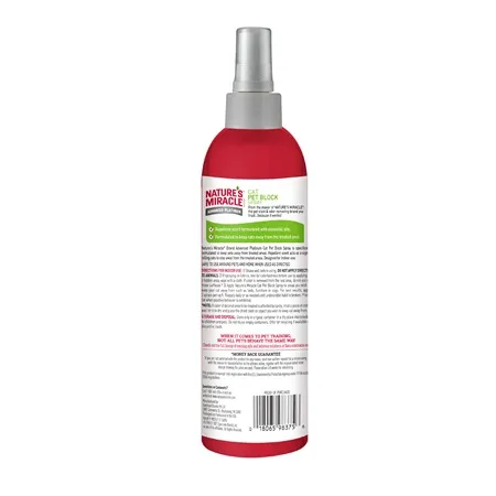 Pet Block Spray Natures Miracle For Cats 8oz - Imagen 2