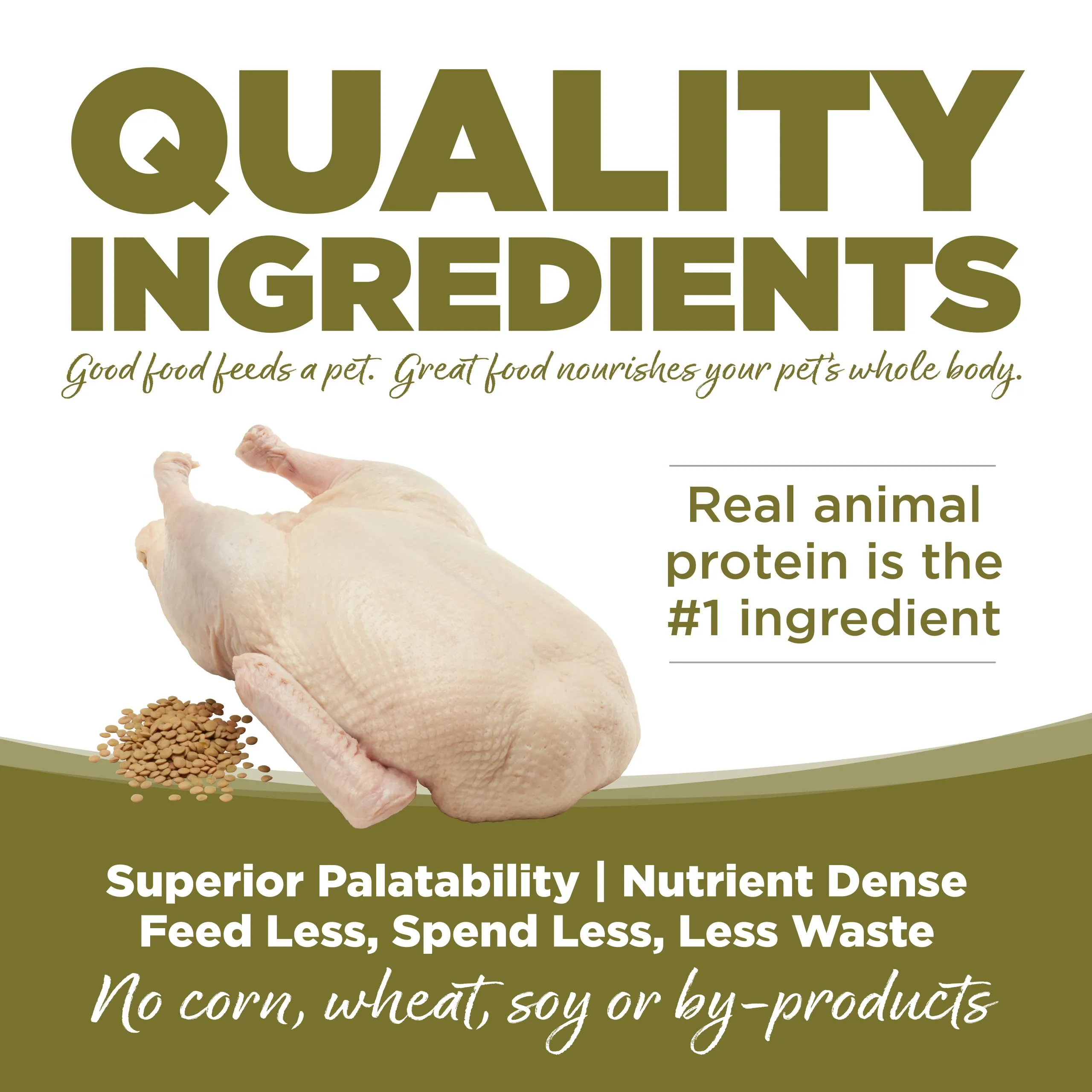 Nutrisource Pure Vita Duck & Green Lentils Entrée Para Perros - Imagen 3