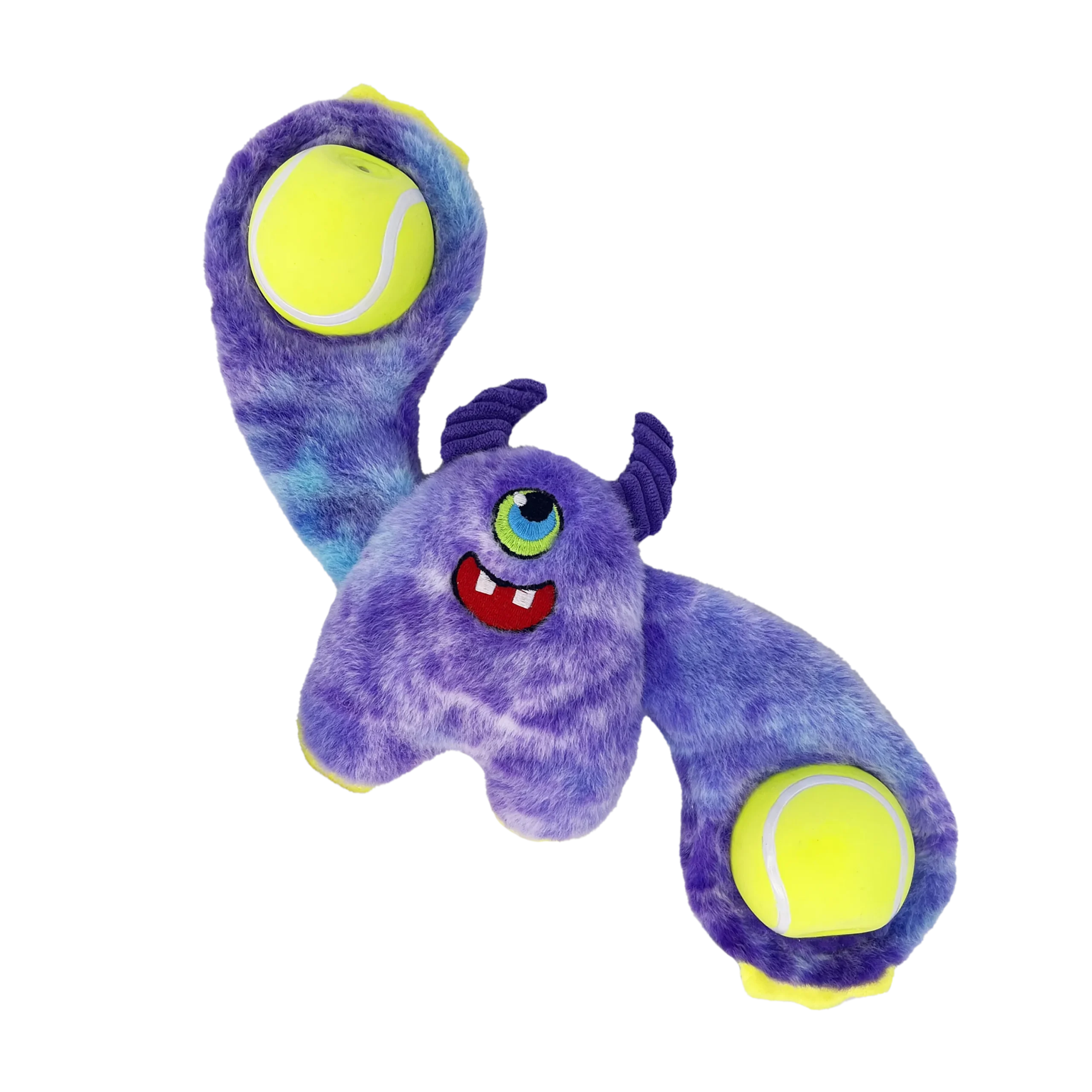 Kong Woozles Monsters Mediano – Juguete de Peluche para Perros