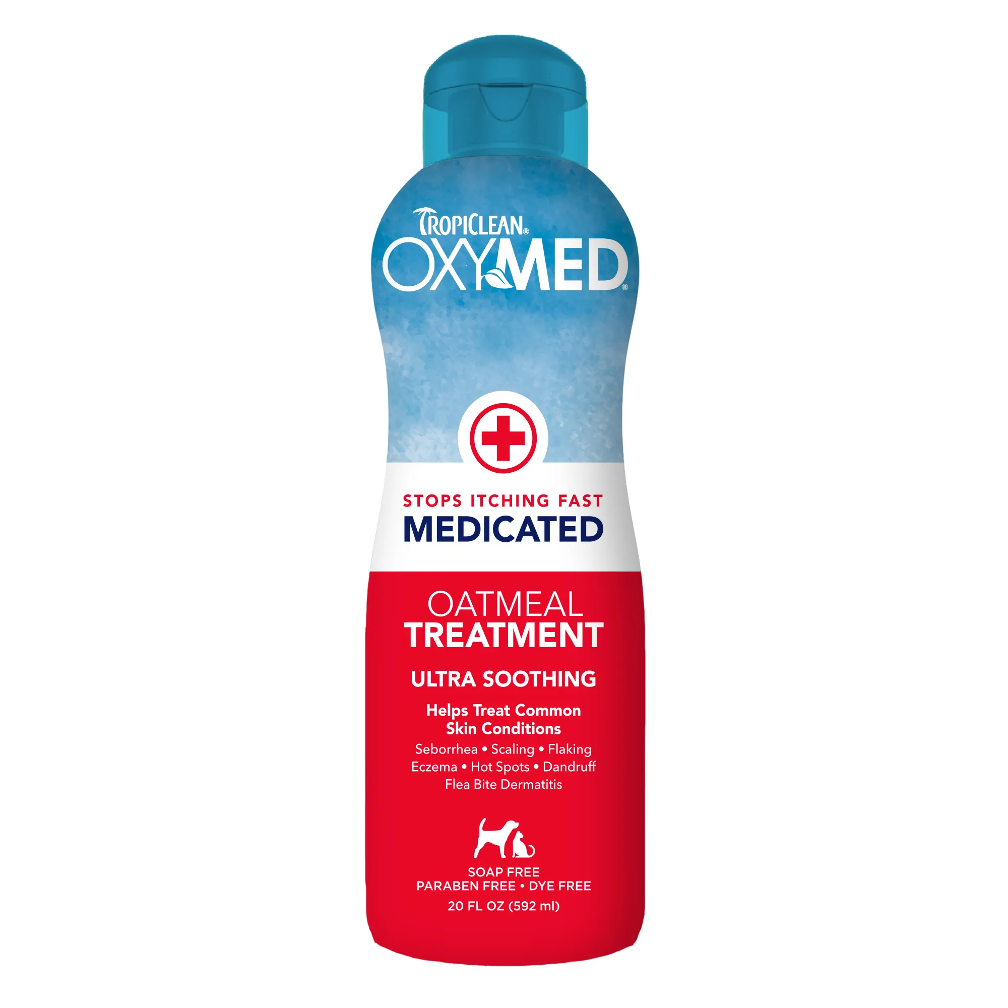 Tropiclean OxyMed Medicated Oatmeal Shampoo Treatment 20oz