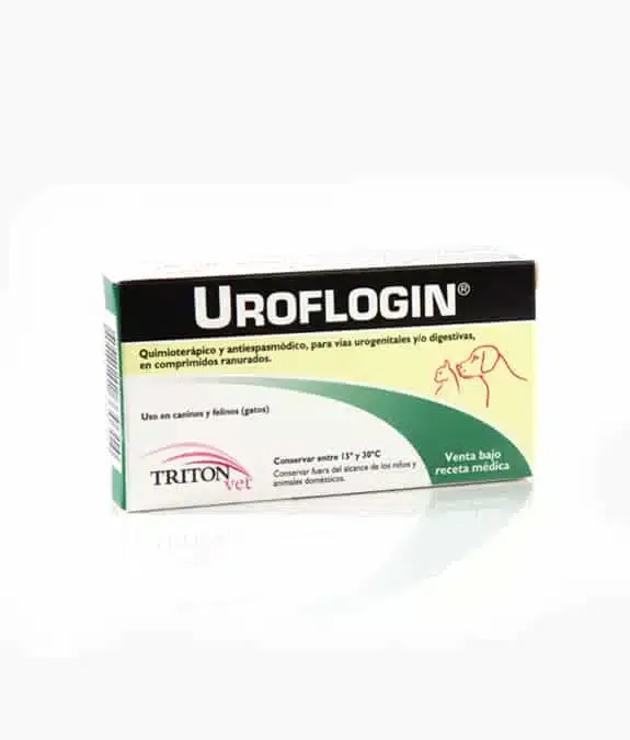 Triton Uroflogin 16 tabs Ciprofloxacina y 8 tabs de propantelina