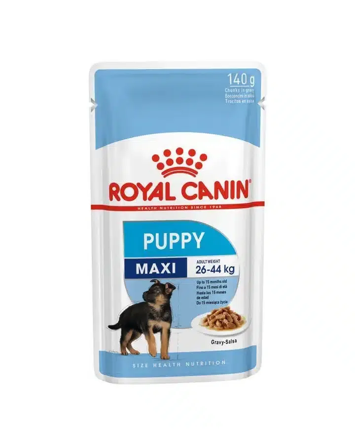 Royal Canin Maxi Puppy Pouches 140g