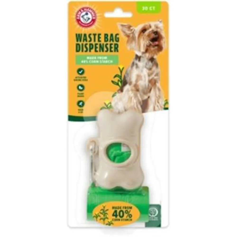 Arm & Hammer Bone Dispensador De Bolsas Crema Para Recogida De Desechos