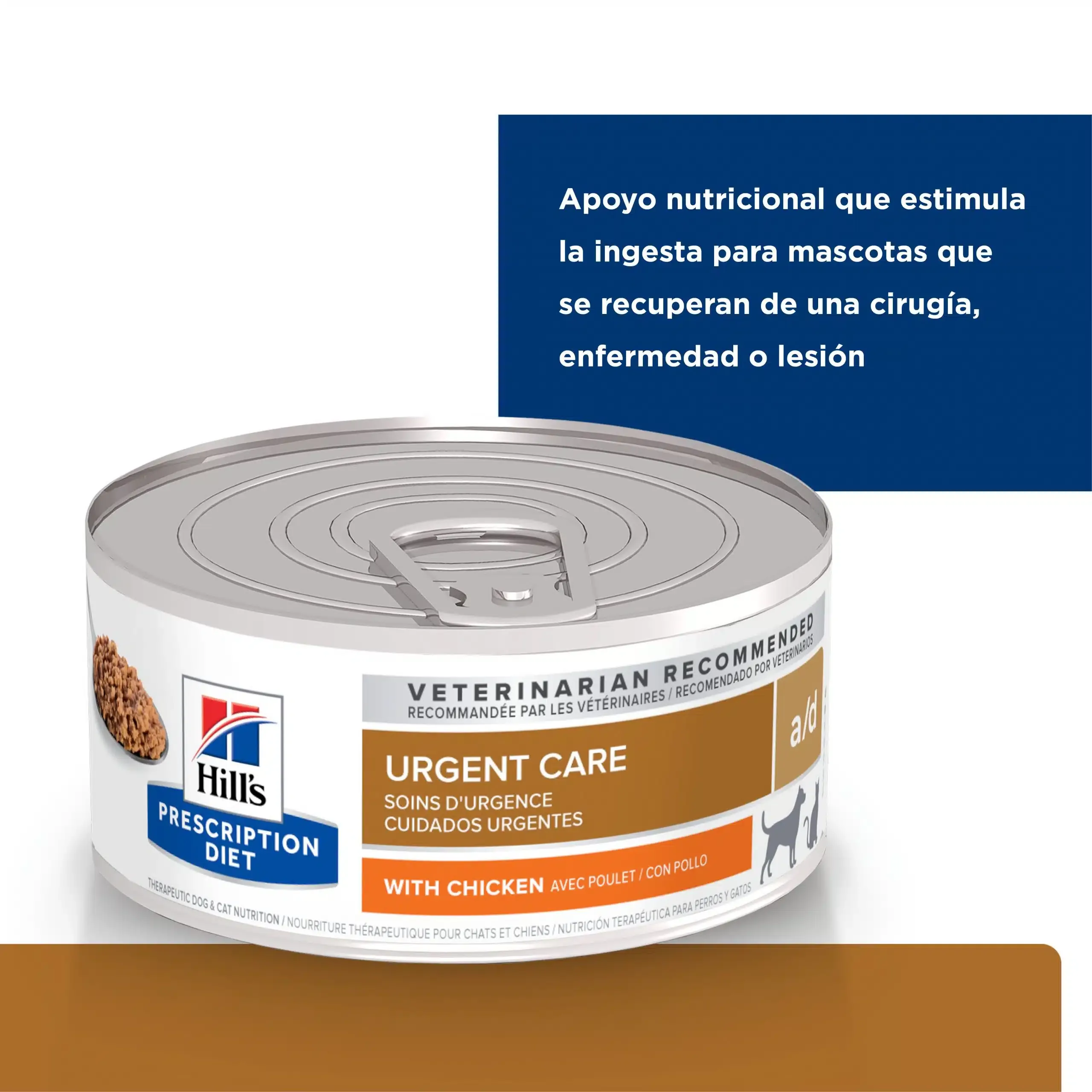 Hills Alimento Para Perros y Gatos Cuidado Critico A/D 5.5oz - Imagen 2