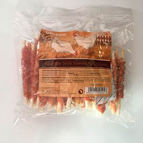 Sticks de cuero trenzado con pollo - Imagen 2