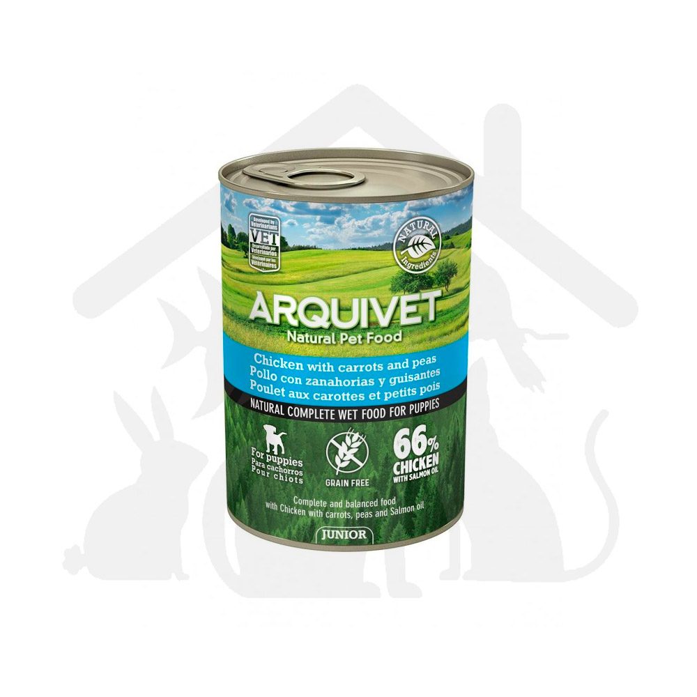 ARQUIVET Comida Húmeda para perros | Pollo 400g