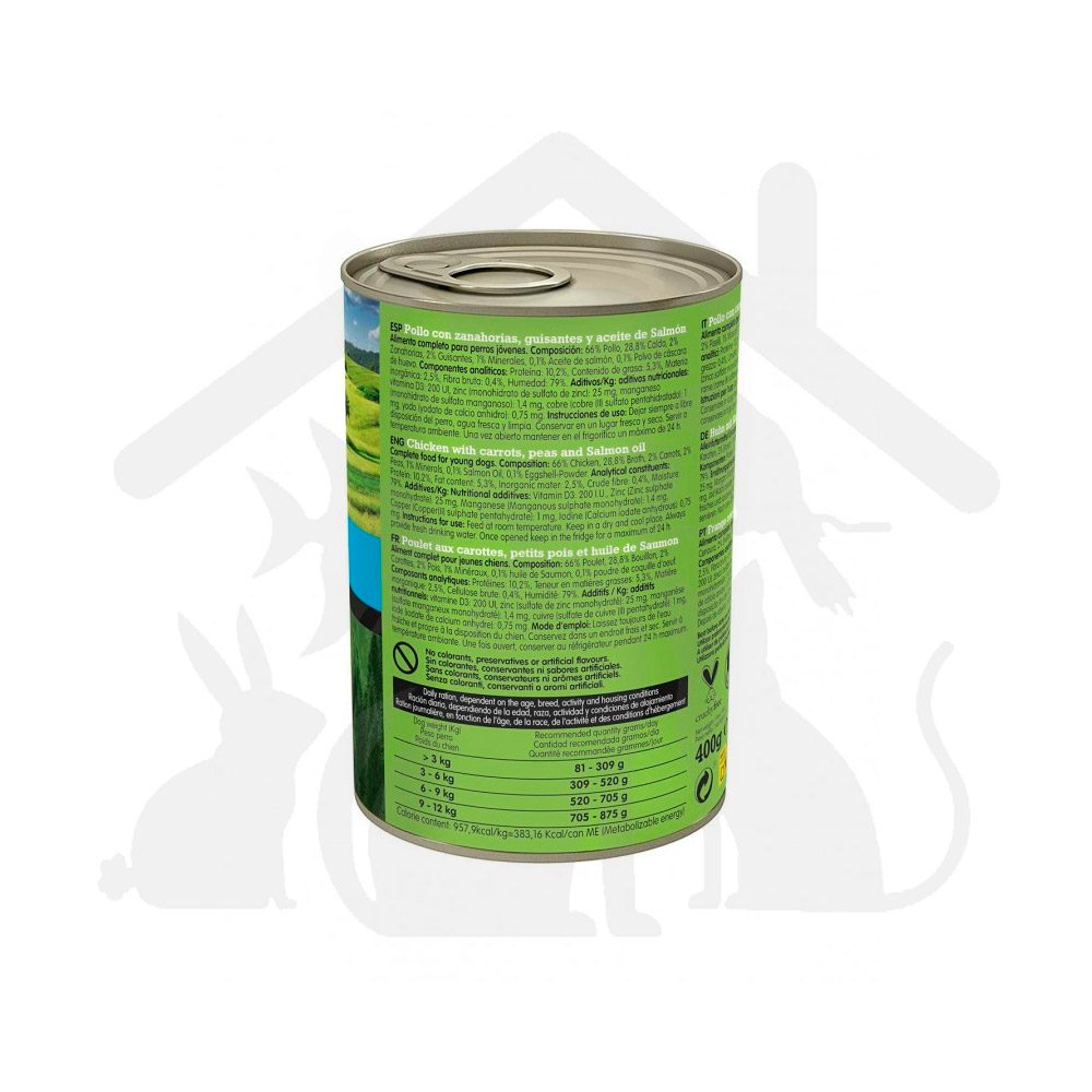 ARQUIVET Comida Húmeda para perros | Pollo 400g - Imagen 2