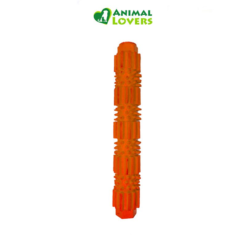 Mordedor de Goma Doble Textura para Perros – 1 Juguete Resistente para Masticar y Limpiar Dientes - Imagen 8