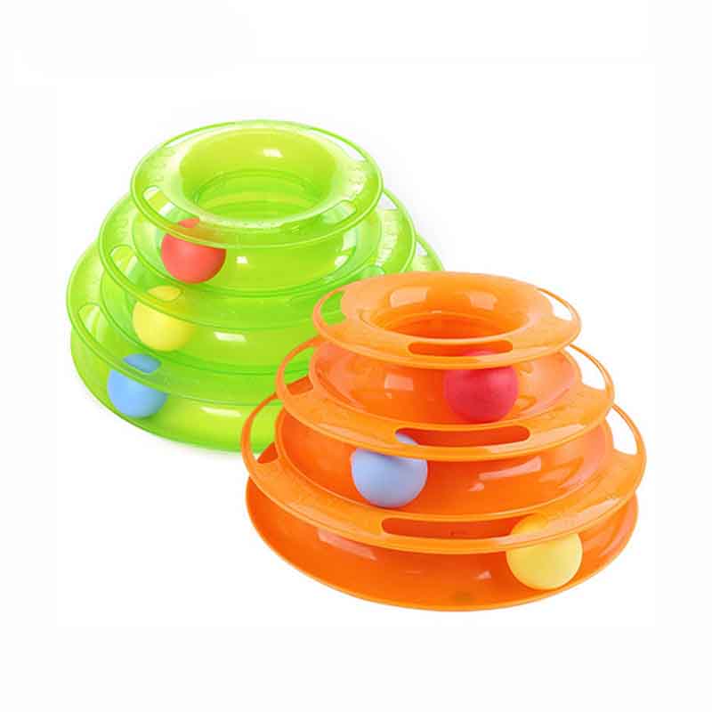 Torre de Pelotas Interactiva para Gatos – Diversión Inteligente y Ejercicio Asegurado - Imagen 2