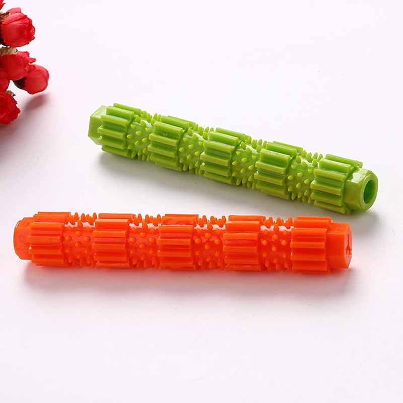 Mordedor de Goma Doble Textura para Perros – 1 Juguete Resistente para Masticar y Limpiar Dientes - Imagen 3