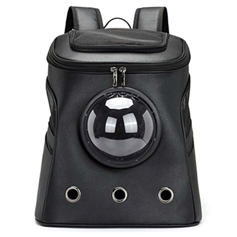 Mochila de Transporte Rectangular para Gatos o Perros Pequeños – Elegancia, Espacio y Seguridad - Imagen 8