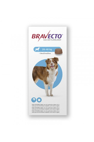 Bravecto >20 a 40 Kg