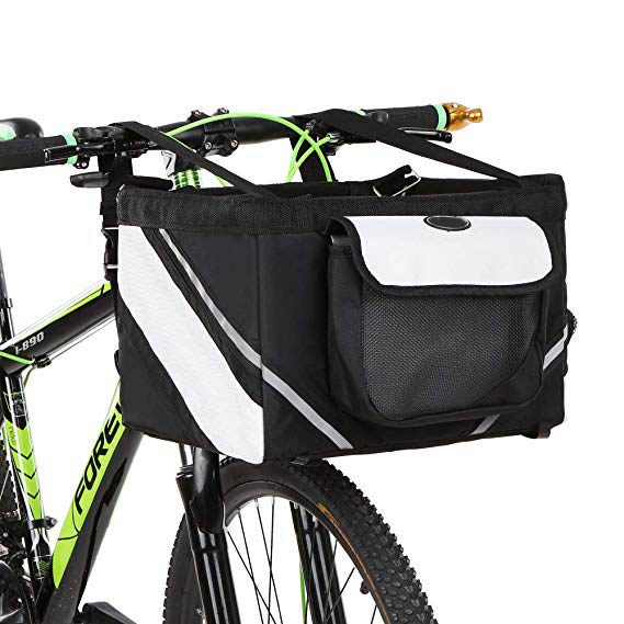 Canasto para perro bicicleta Negro – diseño inteligente fácil de instalar confiable - Imagen 2