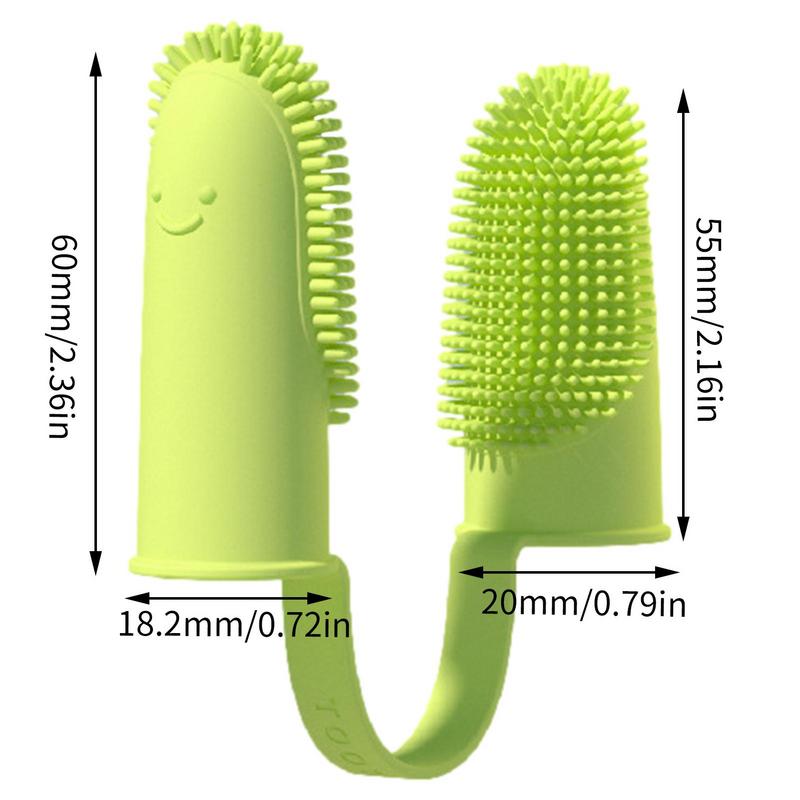 Cepillo de dientes para cachorros, diseño ergonómico, adecuado para cachorros, perros medianos - Imagen 6