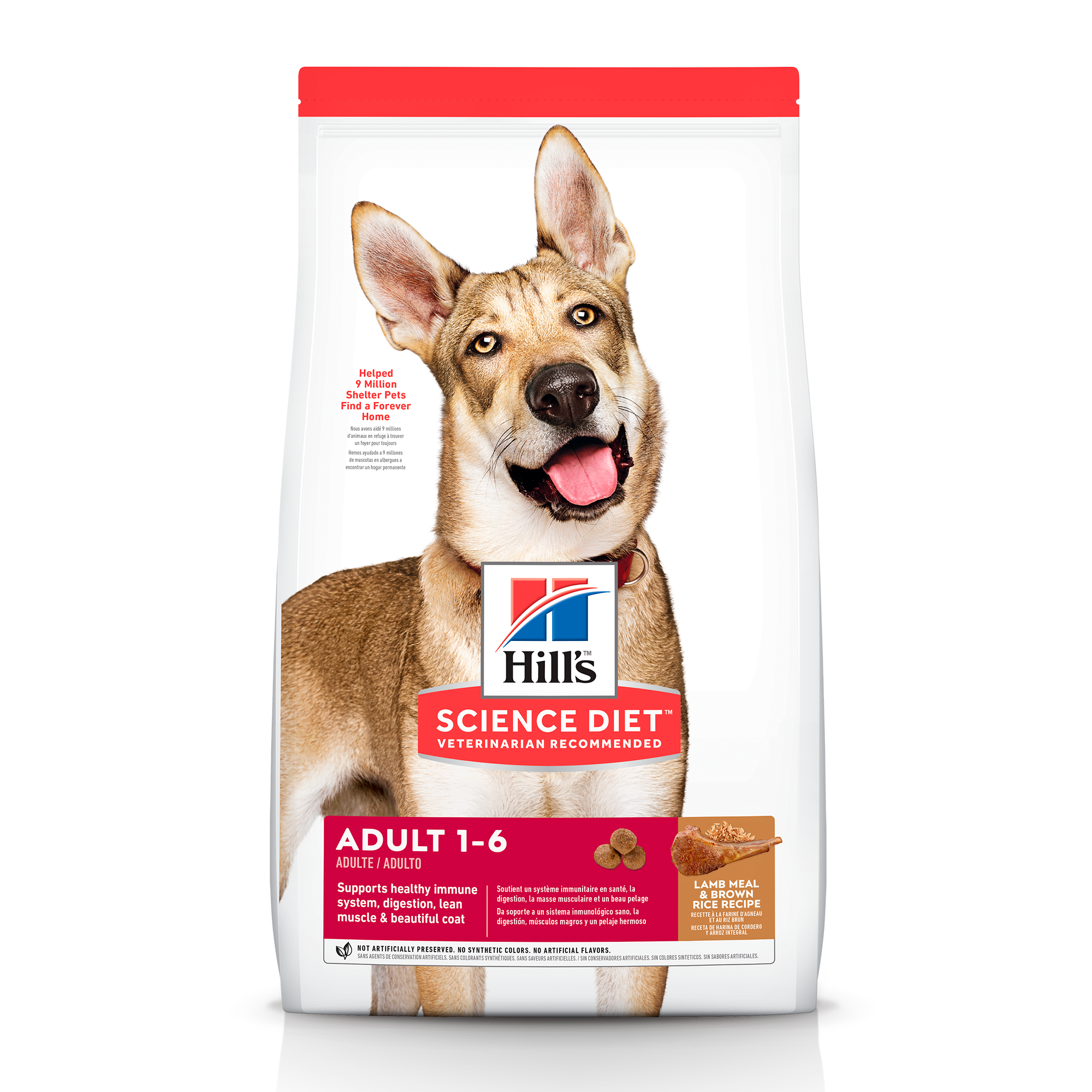 HILLS SCIENCE DIET MAINTENANCE PARA PERROS ADULT LAMB & RICE OB