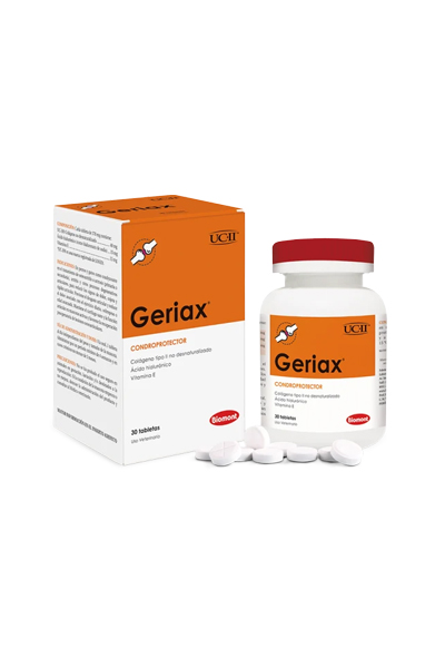 GERIAX – Condroprotector y Antioxidante x 30 pastillas- Biomont