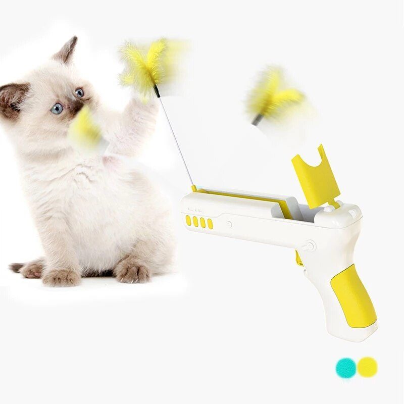Juguete Interactivo Pistola para Gatos - Imagen 2