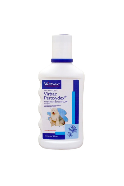 SHAMPOO PEROXYDEX SPHERULITES Dermatológico x 125 ml – Virbac