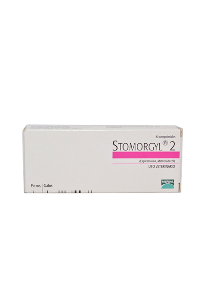 STOMORGYL 2 mg Veterinario x 10 pastillas