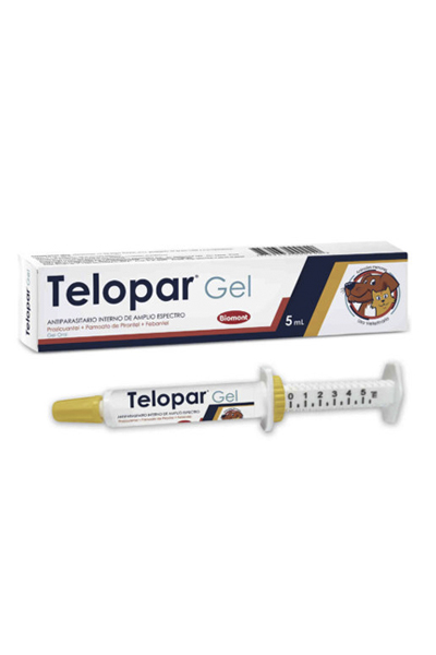 TELOPAR GEL x 5 mL Antiparasitario Biomont