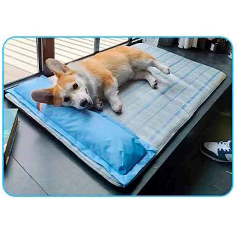 Colchón para Perro con Almohada Talla L – Descanso Superior y Comodidad Total - Imagen 6