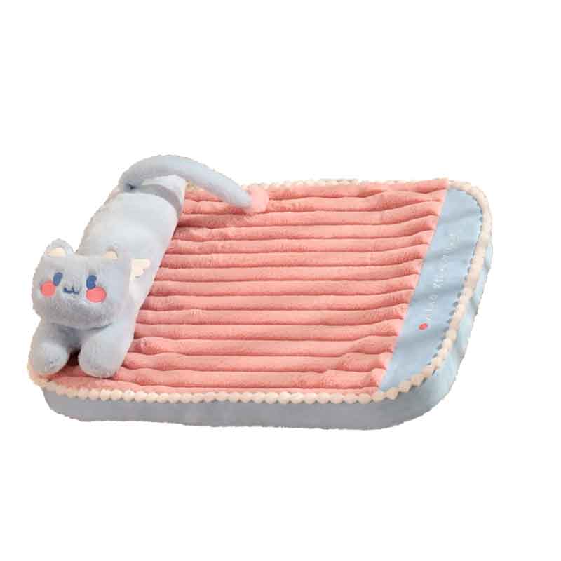 Camitas de Gato Colchón con Almohada, Increíble 3 beneficio ortopédica, Lavable, económica - Imagen 3
