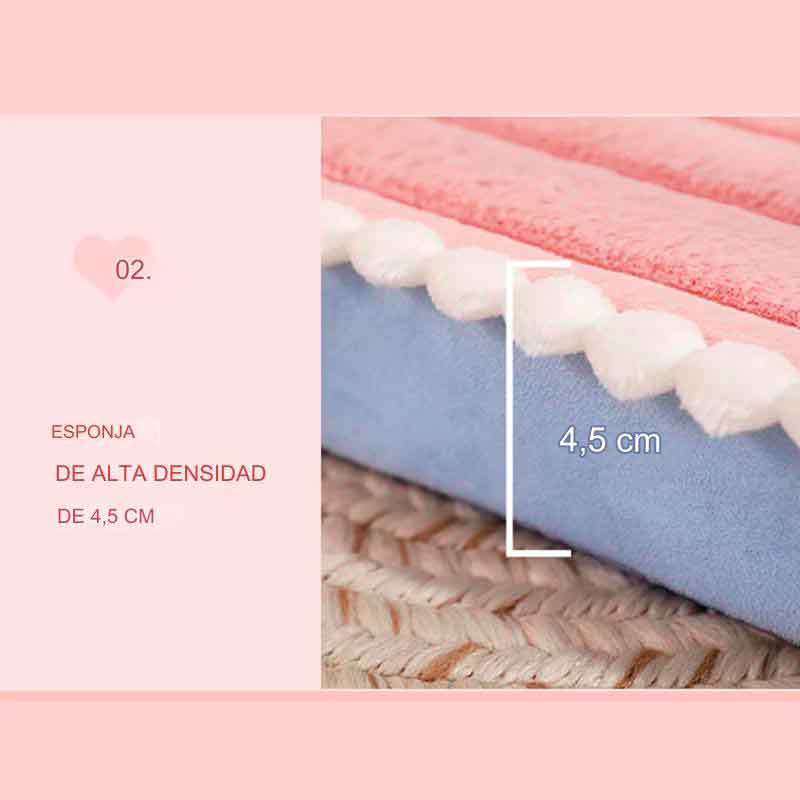 Camitas de Gato Colchón con Almohada, Increíble 3 beneficio ortopédica, Lavable, económica - Imagen 6