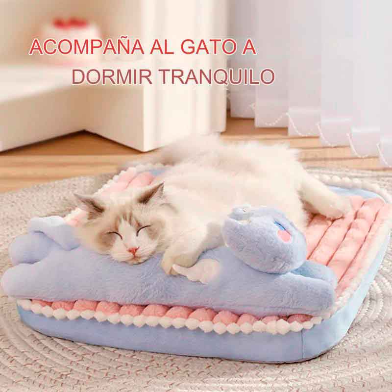 Camitas de Gato Colchón con Almohada, Increíble 3 beneficio ortopédica, Lavable, económica - Imagen 7