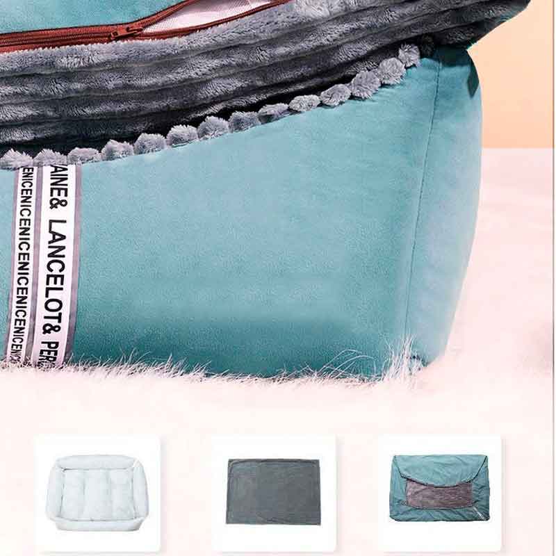 Cama Antiestrés Perros Sillón Cotelón L, Increíble 2 usos Invierno Verano - Imagen 3