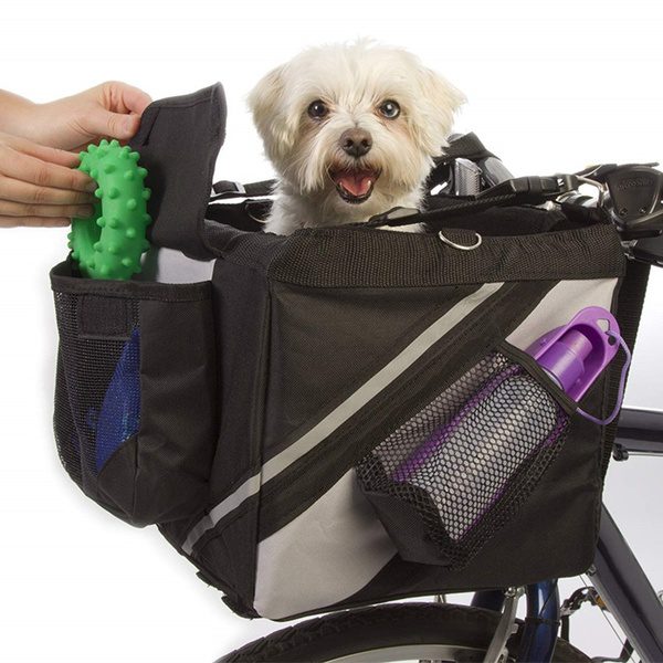 Canasto para perro bicicleta Negro – diseño inteligente fácil de instalar confiable