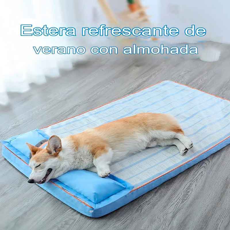 Colchón para Perro con Almohada Talla L – Descanso Superior y Comodidad Total - Imagen 8
