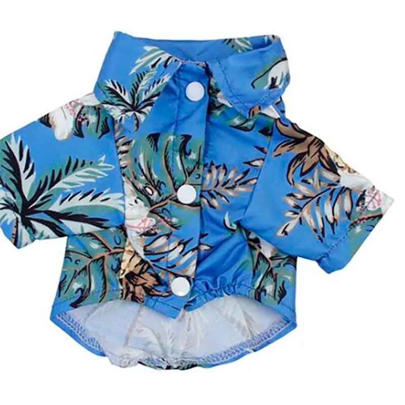 Camisa Perro Celeste con Piña - Imagen 8