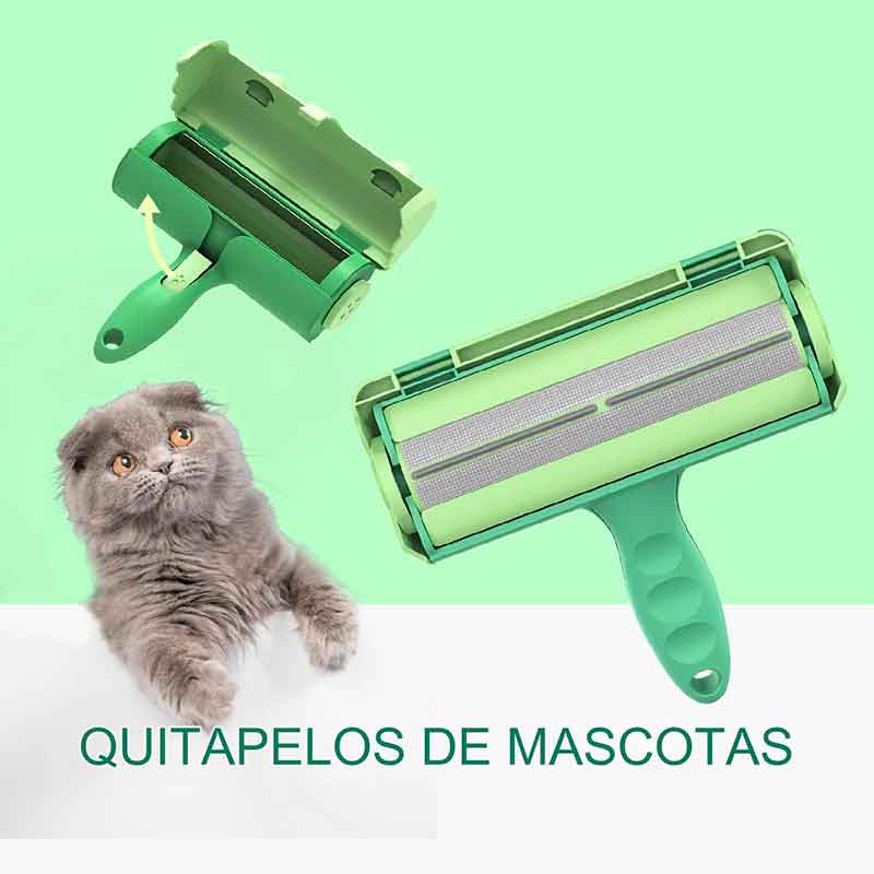 Removedor de Pelos de Mascotas Sapito Verde - Imagen 4